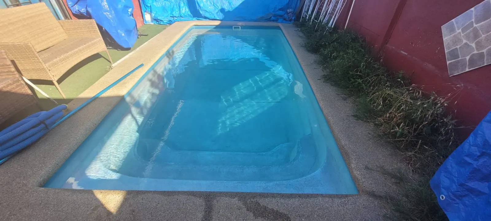 Piscina mantenida por RedPiscinas en Providencia